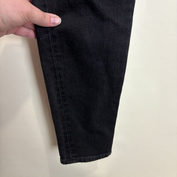 GRLFRND The Karolina Button Fly High Waist Black Denim Jeans Size 27 Nine Lives - Picture 6 of 14